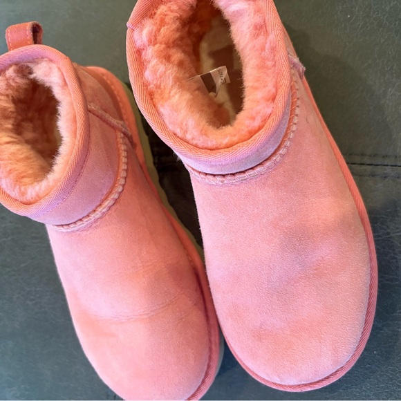 Pink Ultra Mini Uggs - Picture 2 of 6
